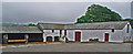 Farm building and courtyard along the road to New Quay