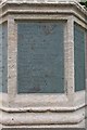 Prestbury war memorial - north eastern face