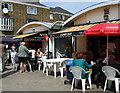 Global cuisine at Chrisp Street market