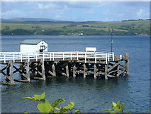 NS1981 : Blairmore Pier by Willie Mair
