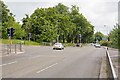 Traffic lights at the top of Battery Hill