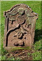 An old headstone in Earlston Parish Churchyard