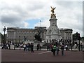 TQ2979 : Westminster: Buckingham Palace and Victoria memorial by Chris Downer