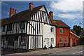 Black and white stripes in Lavenham