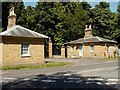 Lodges at the entrance to Camfield Place