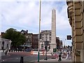 Obelisk in Lord Street Southport