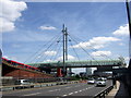 Footbridge over Aspen Way