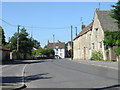 View SW along The Street, Hullavington