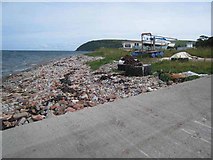 NH7867 : Shoreline at Cromarty Ferry by Oliver Dixon
