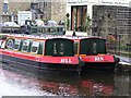 Narrow boats, Skipton Canal (3)