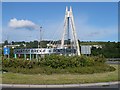 Roundabout and Chartist Bridge