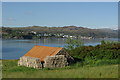 Boathouse with a view across to Kyle of Lochalsh