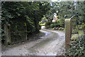 Driveway to Hackensall Hall