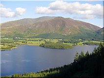NY2128 : Looking across Bassenthwaite to Skiddaw by Chas Christie