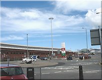 SH2482 : Railway Station and Entrance to the Port of Holyhead by Eric Jones