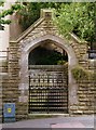 Lych gate, Trinity Presbyterian Church, Bangor