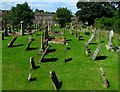 Bangor Abbey graveyard