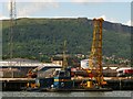 Floating crane, Barnett dock, Belfast