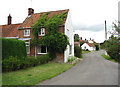 Road past the village green