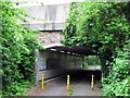 Bridge over the cycle path