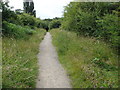 Cyclepath on Old Railway Embankment