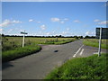 Crossroads near Down Farm, Chilmark