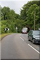 Bull Drove approaches disused railway bridge, Winchester