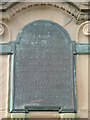 Plaque on the base of the monument to Edward VII (2)