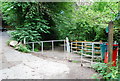 Kissing Gate at one entrance to Pithill or Erme Woods