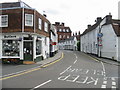 View along Waterloo Road