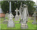 Angel headstone