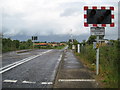 Newmarket: B1061 Dullingham Road level crossing