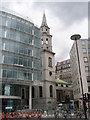 St Vedast Foster Lane, as seen from Paternoster Row