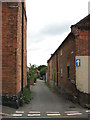 View north along Town Lane