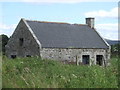 A derelict building at Littlemill