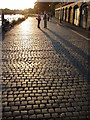 Sunset and Stone Setts