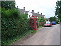 Telephone kiosk at West Bagborough