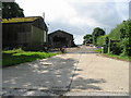 Entrance to Lower Ellenden Farm