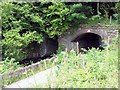 Old railway bridge now carrying the Lon Eifion cycleway