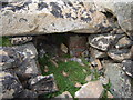 HU2960 : Chambered Cairn entrance, Vementry Isle by Ruth Sharville