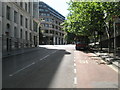 Bus stop in Stonecutter Street