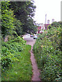 Footpath into Rosehill Road