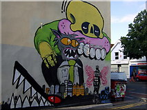 ST5975 : Street art off Gloucester Road by Natasha Ceridwen de Chroustchoff
