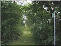 Footpath to the B 4422