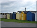 Beach Huts in Felixstowe