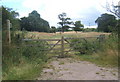 Gateway and footpath, Mendlesham Green