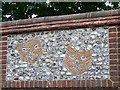 SU2332 : Wall decoration, West Winterslow by Maigheach-gheal