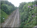 Railway tracks at Malvern Link