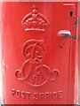 Edward VII postbox, Loftus Road, W12 - royal cipher