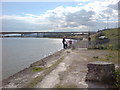 Wasteland leading to a Riverside Path